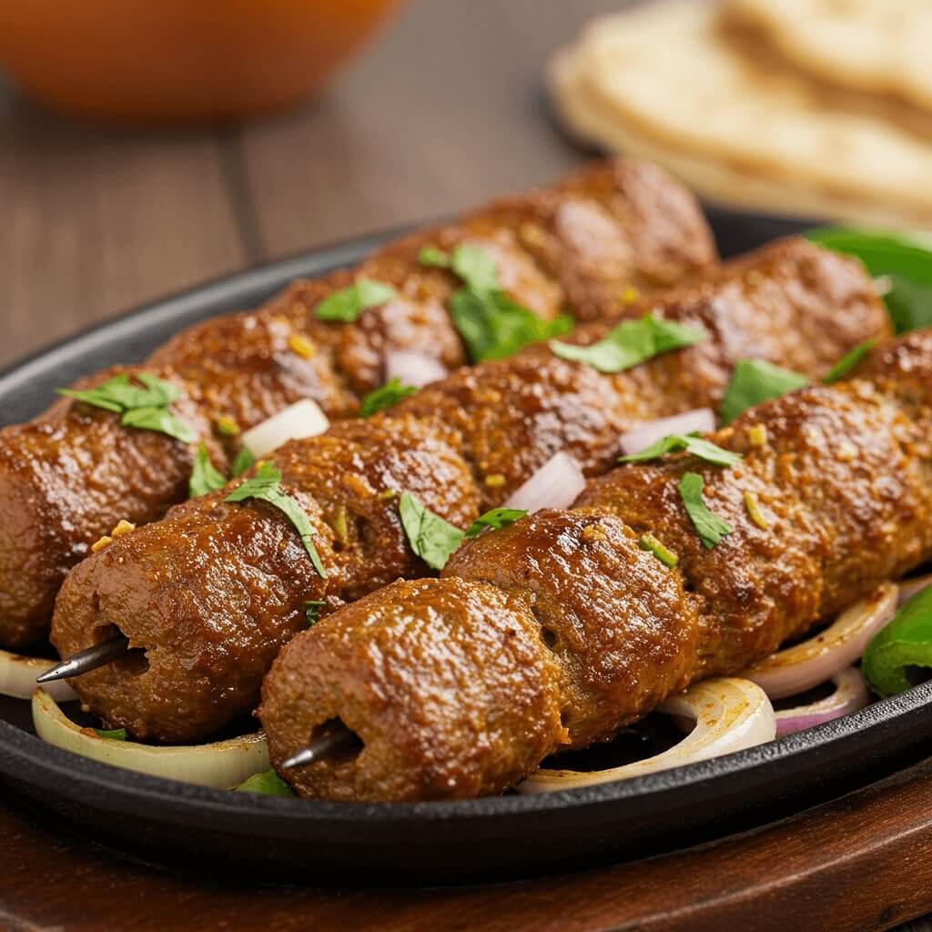 Mutton Seekh Kebab